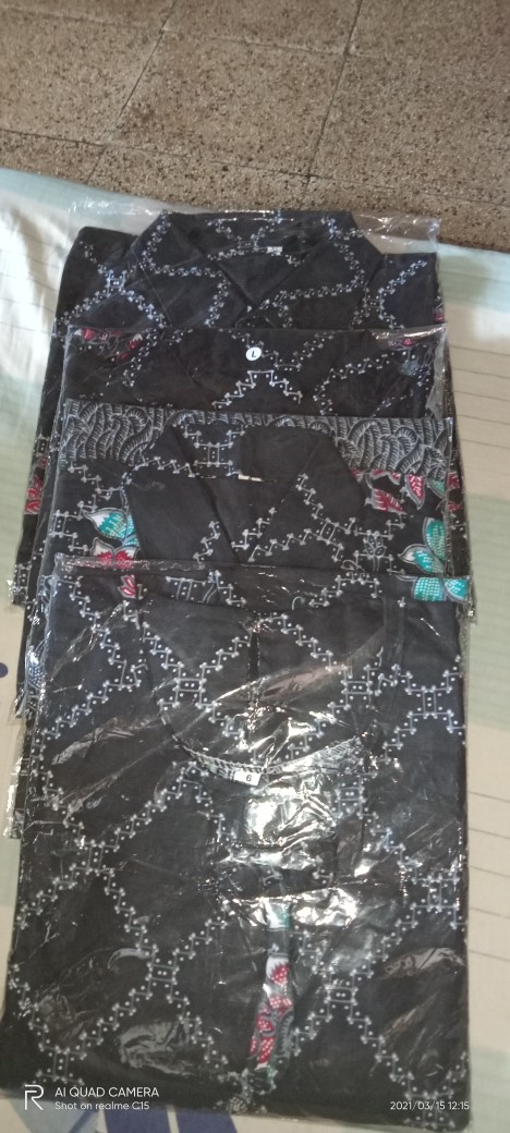 Batik Couple Keluarga Terbaru Sania Ruffle Ori Ndoro Jowi Dnt Motiv Jaring