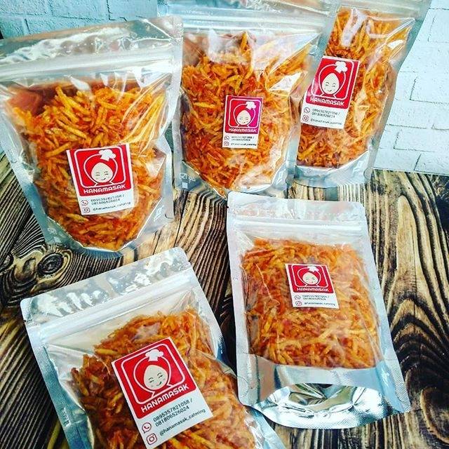 

Kentang mustofa Hanamasak (kentang balado)