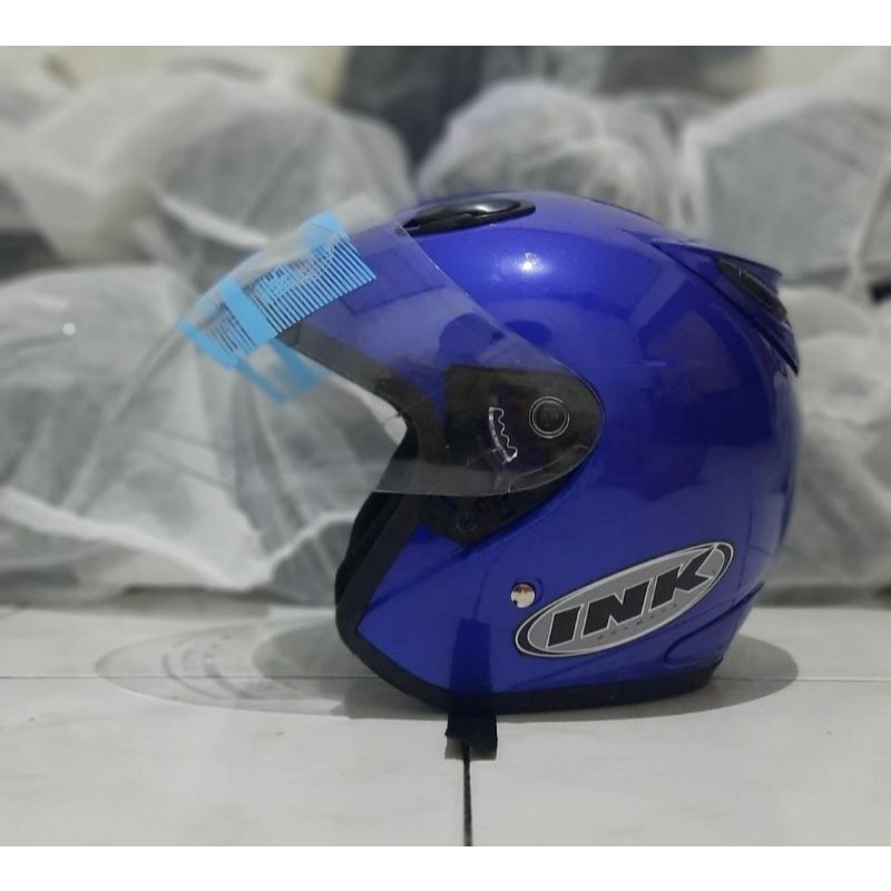 HELM INK CENTRO SNI-Biru Glossy