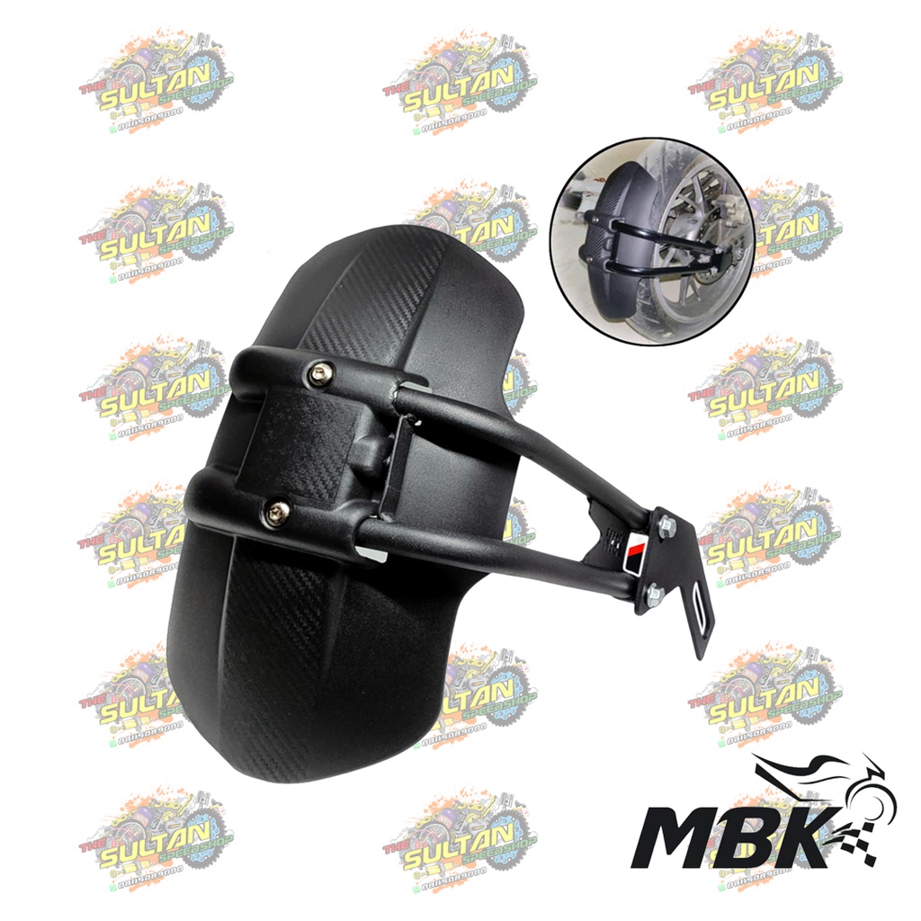 MUDGUARD PELINDUNG LUMPUR BELAKANG MODEL MHR UNIVERSAL MBK