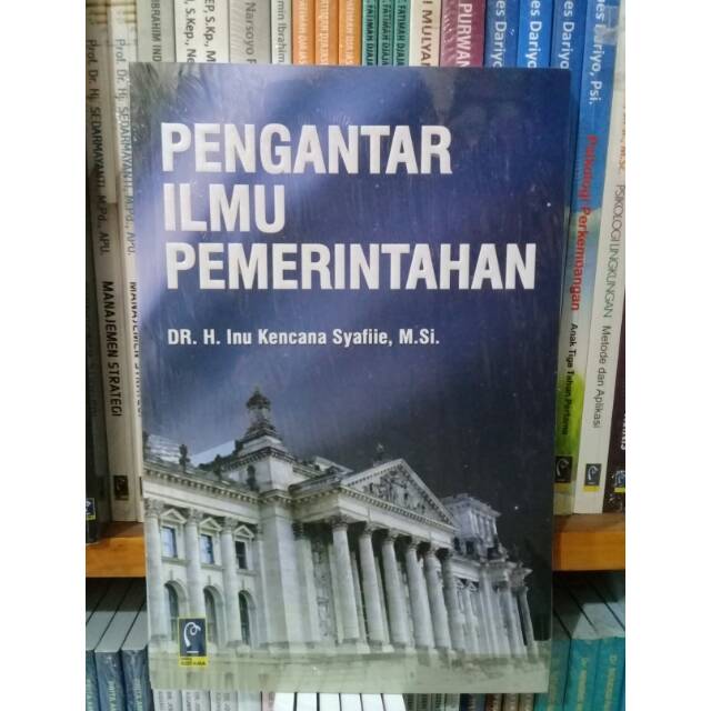 

Buku pengantar ilmu pemerintahan