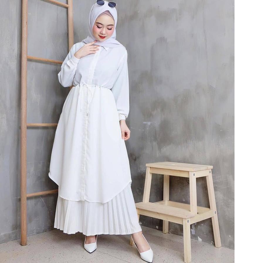 NORAH TUNIK BAHAN MOSSCRAPE Tunik Wanita Terbaru 2020 Tunik Wanita Jumbo Atasan Tunik Wanita Tunic