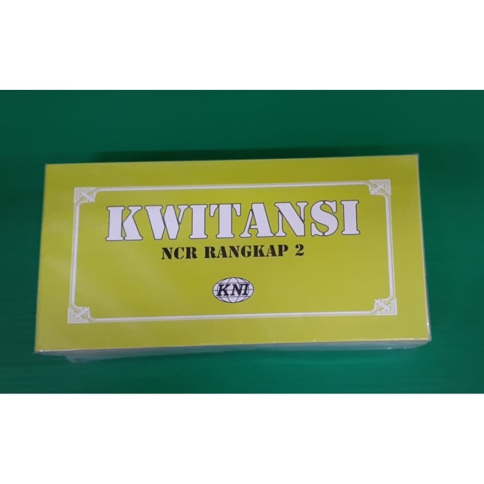 

KNI KWITANSI NCR RANGKAP 2 PER PAK | BUKU KUITANSI | STATIONERY