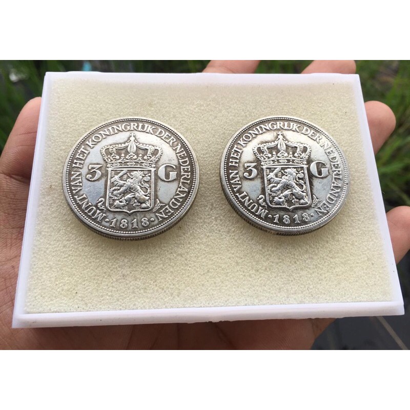 Koin Kuno 3G Willem 1818