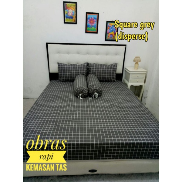 Sprei HM square grey