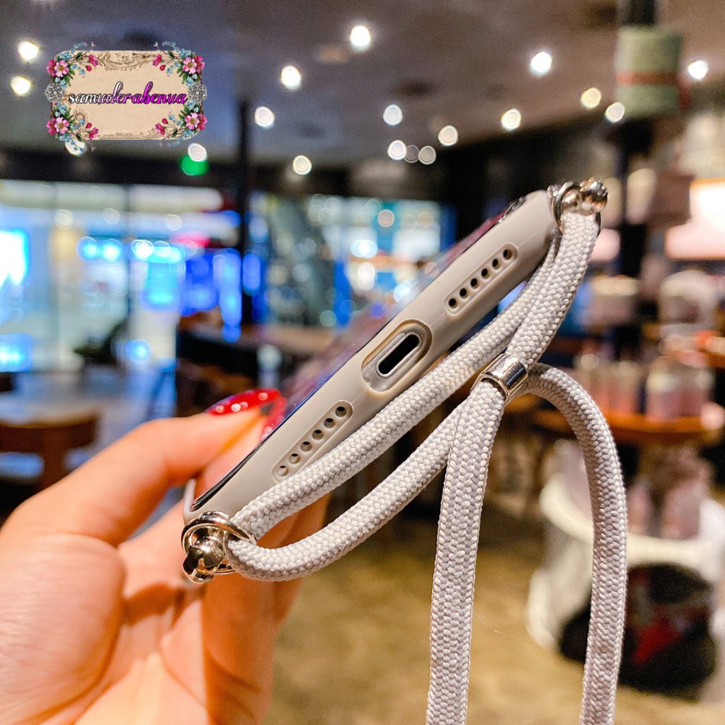 SOFTCASE SLINGCASE TALI LANYARD CANDY SAMSUNG J2 2015 J210 J2 2016 J2 PRIME GRAND PRIME SB1441