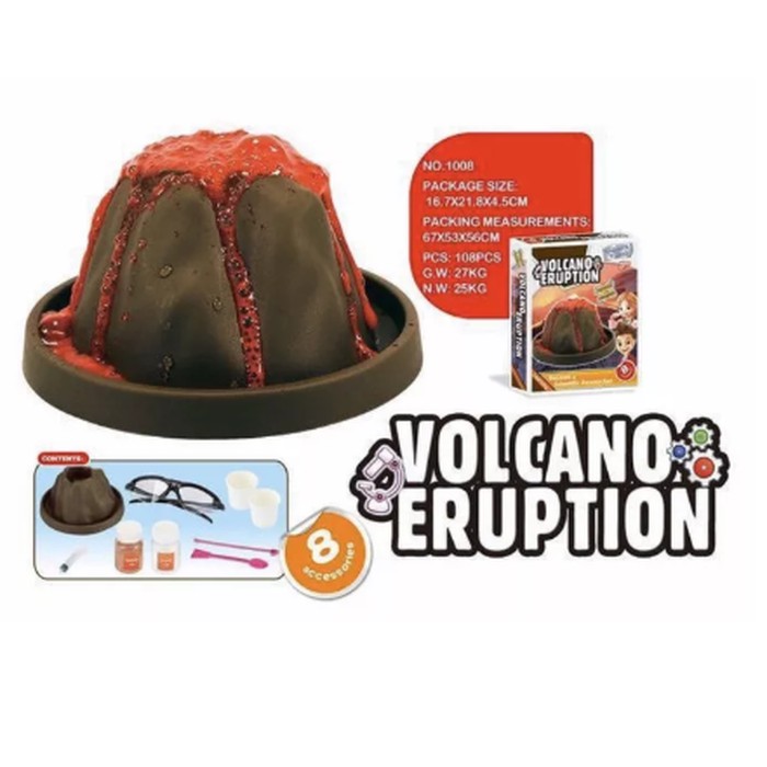 Mainan Edukasi Science Volcano Eruption