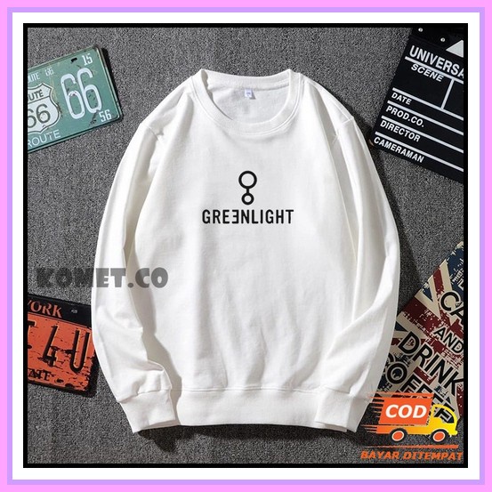 Sweater Pria Beer Sweater Crewneck Fleece Big Size Sweater Cowok Size M - Xxl Crewneck Greenlight Pr