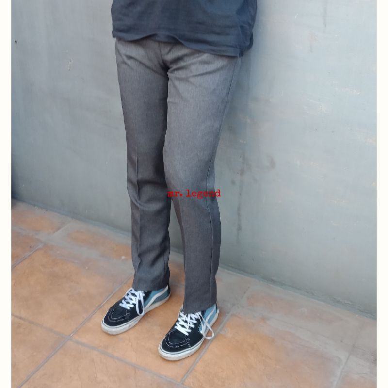 Mr. Legend Celana Formal Pria PREMIUM SLIMFIT WOLL / Celana Kantor SLIMFIT WOLL