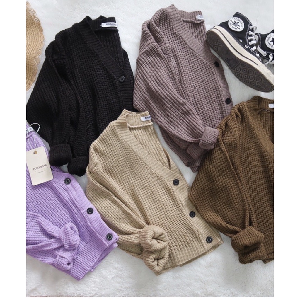 [COD] Hanna knitwear cardigan rajut wanita