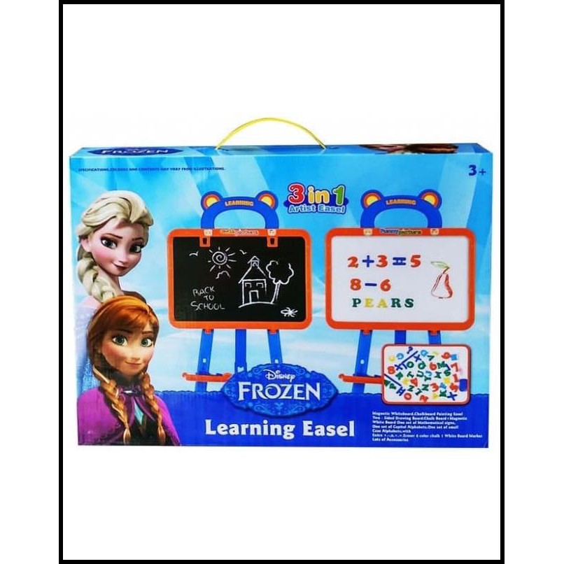 

Terbaru!! Learning Easel Frozen 3688F - Papan Tulis 3 In 1 Frozen