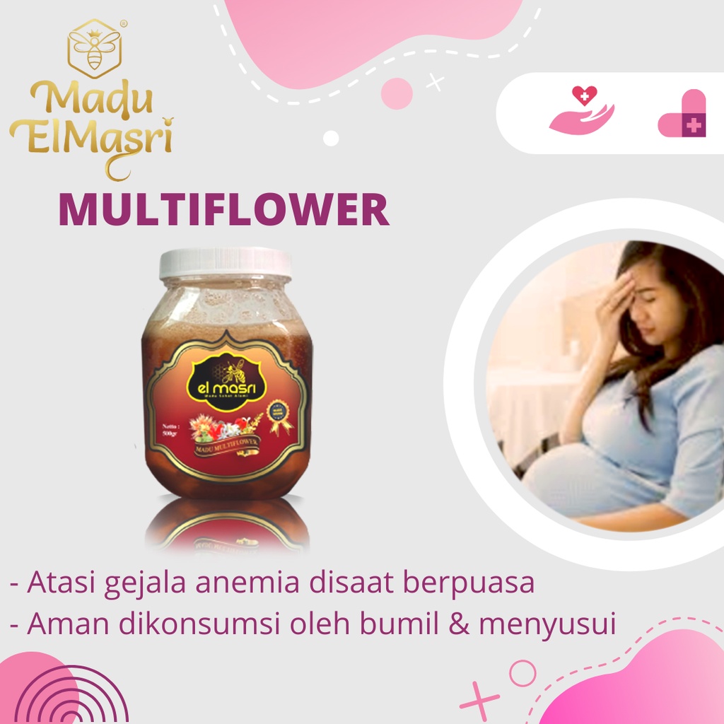

JUAL MADU IBU HAMIL MADU MURNI MULTIFLOWER ELMASRI / MADU ASLI 500gr