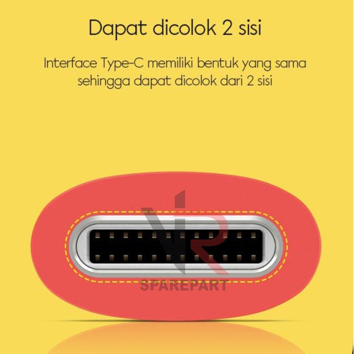 KABEL DATA VIVAN CBC100S TYPE C USB KABEL CHARGER TIPE C