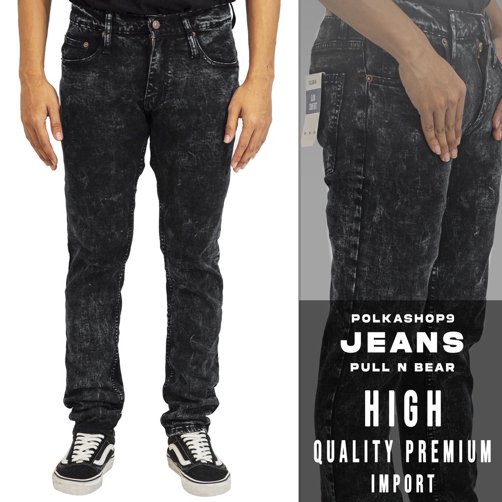 CELANA PANJANG PRIA CELANA PANJANG SOFT JEANS CELANA PANJANG PULL N BEAR