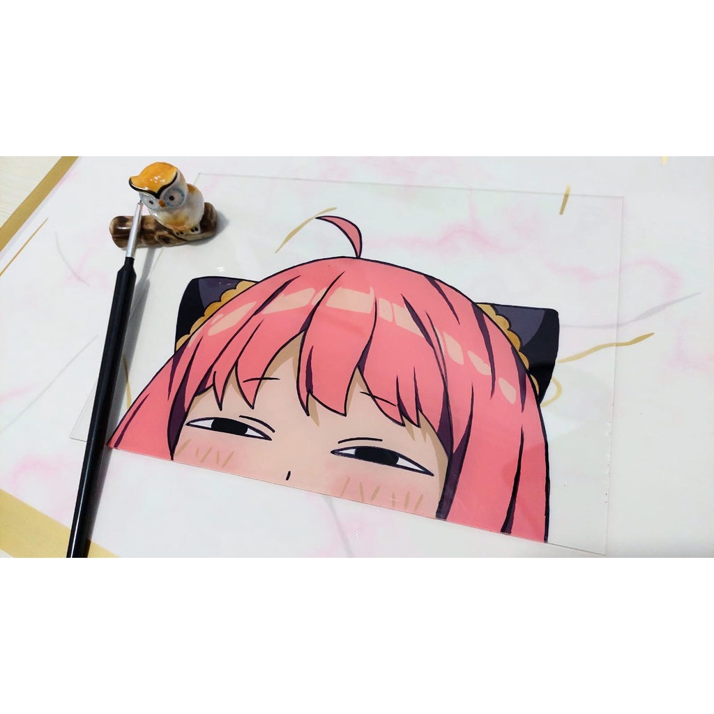 anime akrilik painting Pre-order ( bisa custom)