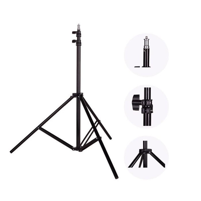 Light Stand Tripod 1.1m for Studio Lightning Portable stand lampu