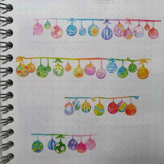 

washi tape sample for scrapbook and journal ( per meter )