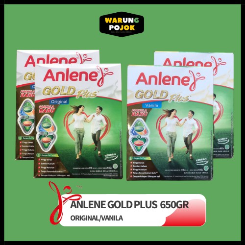 

Anlene Gold Plus 650Gr Original/Vanila