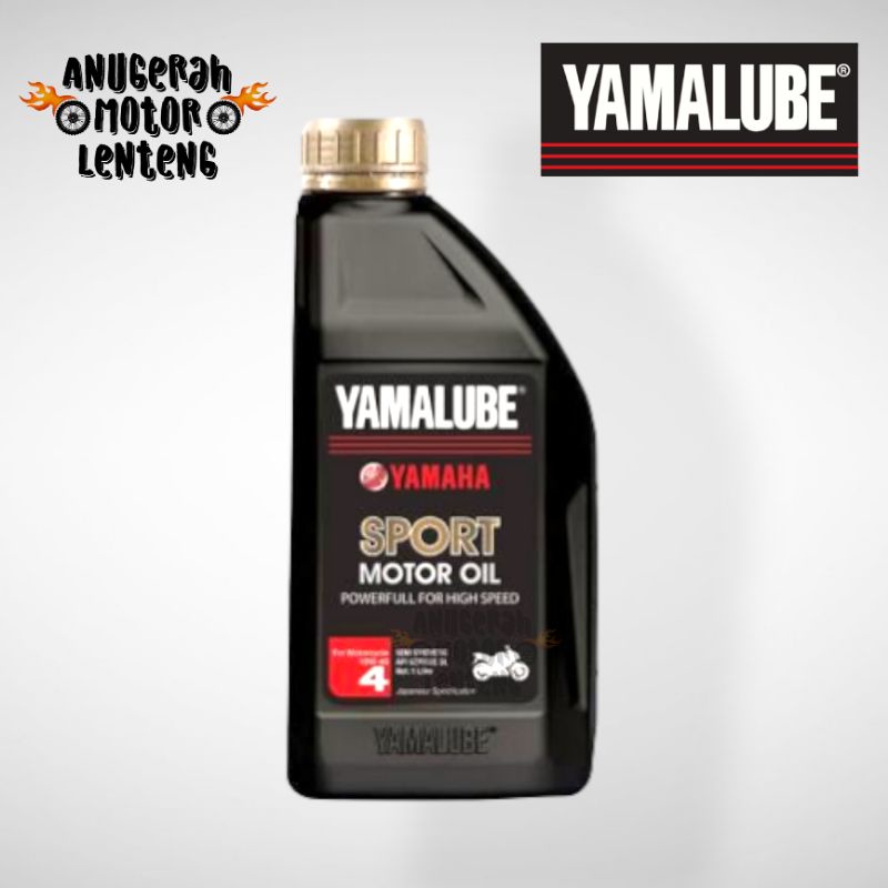 Oli Yamaha Yamalube Sport 10W 40 1L 1000 ML API SL JASO MA