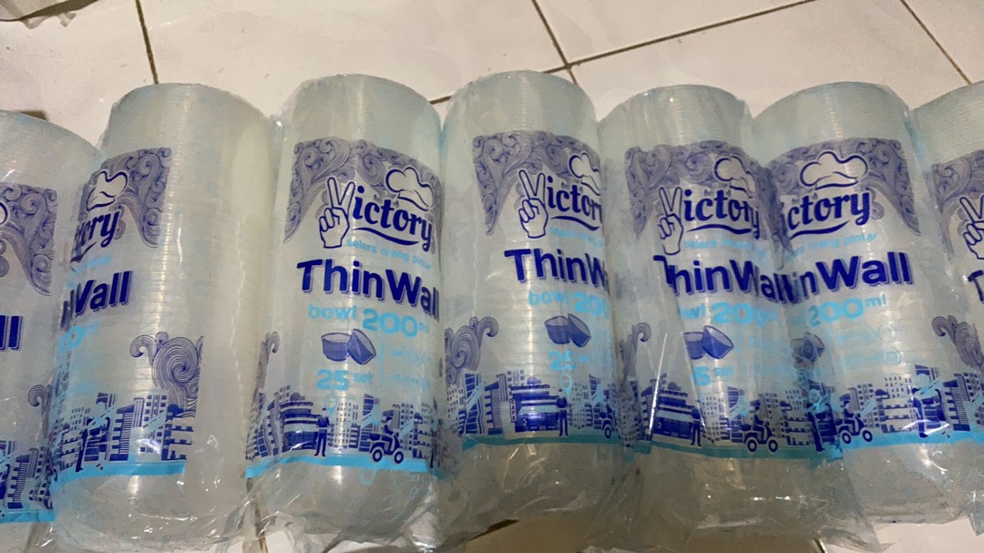 Thinwall Microwave | Mangkok Plastik Microwave Uk 200 Ml Min50pcs