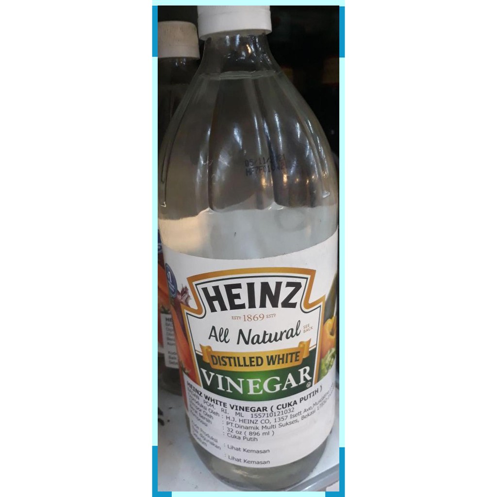 

Heinz distilled white vinegar (cuka putih) 896 ml