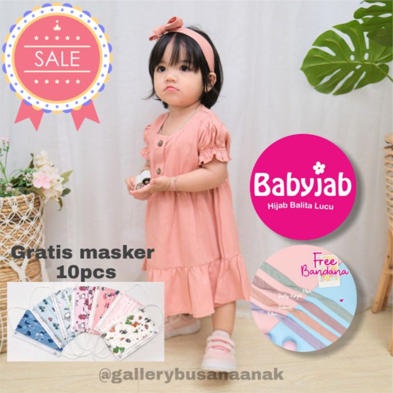homedress anak homedress anak perempuan bella homedress babyjab