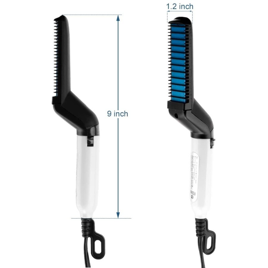 Sisir Pria | sisir rambut elektrik untuk meluruskan &amp; menyisir