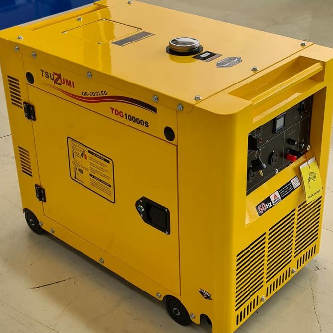 Silent diesel genset 7500 watt TDG 10000 S Tsuzumi Japan