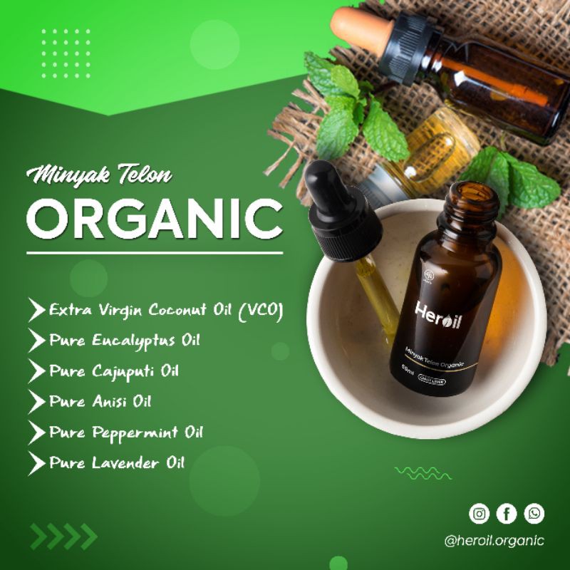 

Minyak Telon Organik Heroil