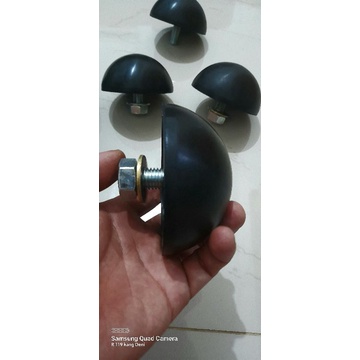 karet stopper bumper hardtop bulat