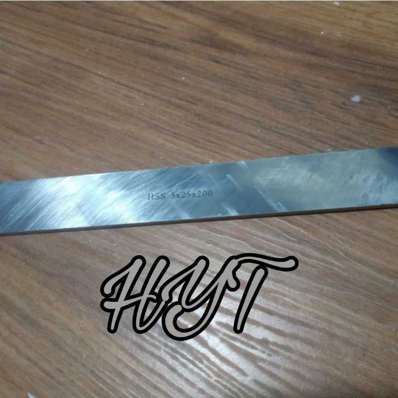 Mata Pahat Potong HSS Rectangular Flat Cut Off Blade 3 x 25 x 200 mm pahat bubut hss