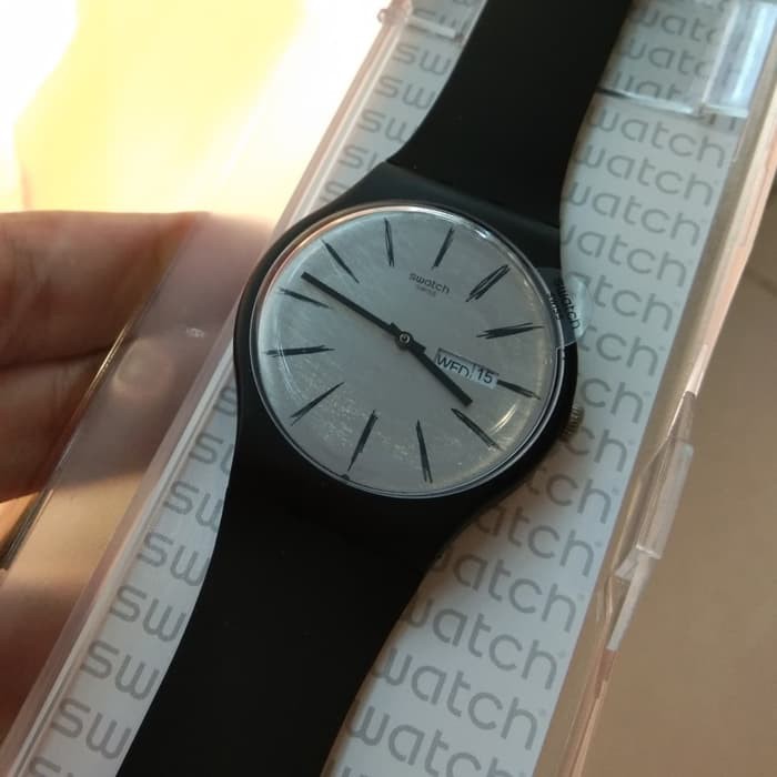 Jual Sale!! Swatch Suob726 Matita Original Jam Tangan Pria Swatch Black  Indonesia|Shopee Indonesia