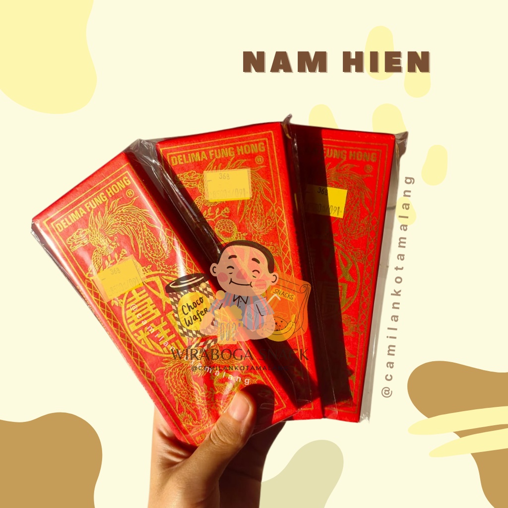 

KUE KOYA NAM HIEN DELIMA FUNG HONG / KOYA LEMPENG / JAJAN JADUL/KUE LAMARAN JADUL 100GR