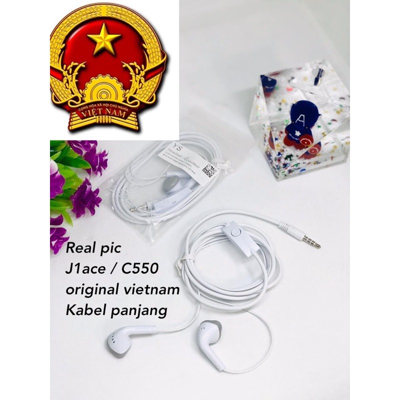 PROMO HANDSFREE SAMSUNG J1 ACE ORIGINAL C550 HIGH QUALITY EARPHONE J2prime j2pro j3 j4 j6 j7 j8 a02s a12