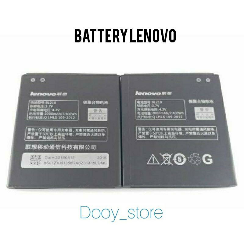 Baterai Lenovo S650 - S820 - A656 - A658T - A750E - A766 - A770E - S658T - S820E BL210