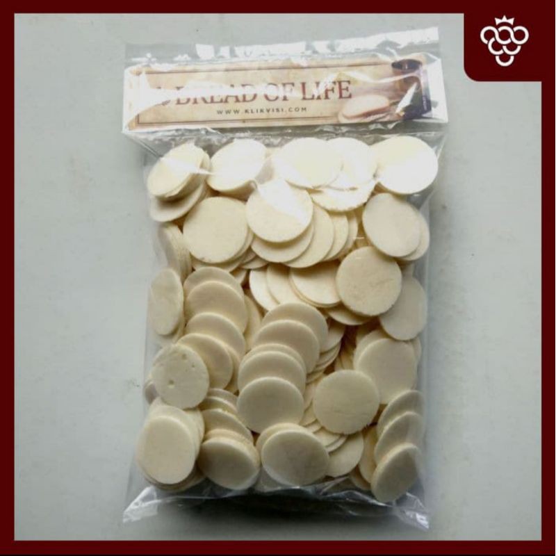 

Roti Perjamuan Kudus / Hosti 'Bread of Life' isi 100 gran