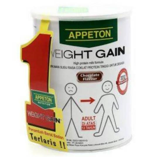 

Susu Appeton Coklat 450gr - Suplemen Penggemuk Badan