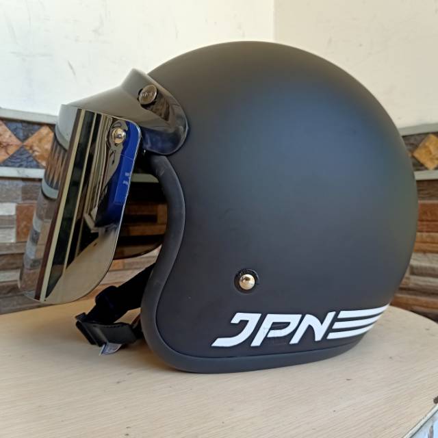 Helm Bogo Jpn Kaca Datar Shopee Indonesia