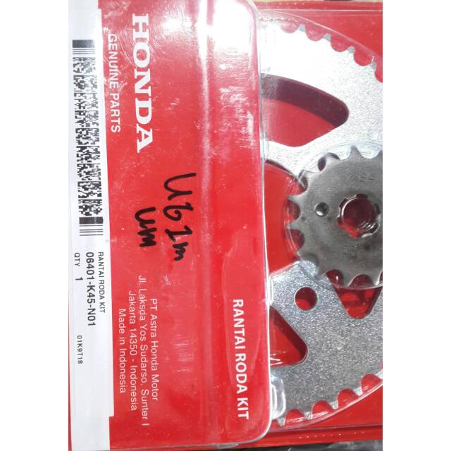 Gearset original CB150R LED baut 4