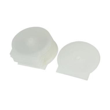 CASE CD/DVD OVAL PLASTIK