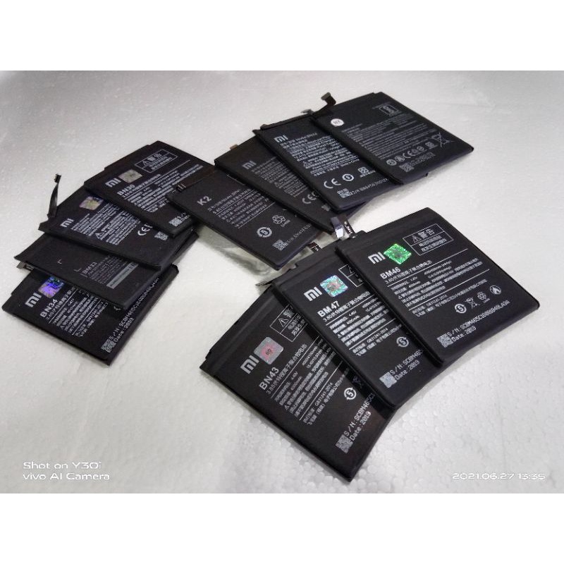 BATRE XIAOMI ORIGINAL 99% BM33 BN46 BN44 BN34 BM46 BM47 BN41 BN30 BN43 BN31 BN37