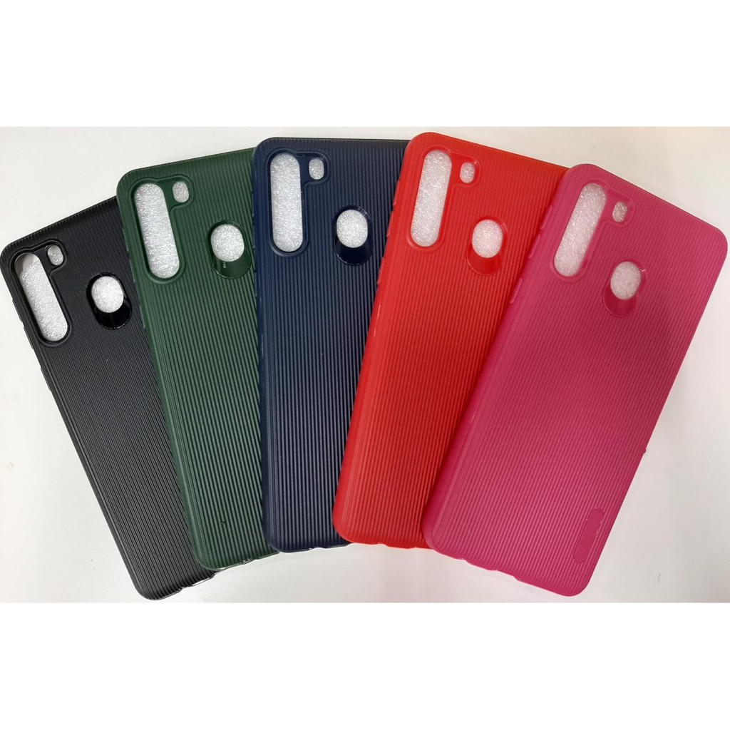 SOFT CASE SPOTLITE STRIP PREMIUM SAMSUNG A21 TERBARU