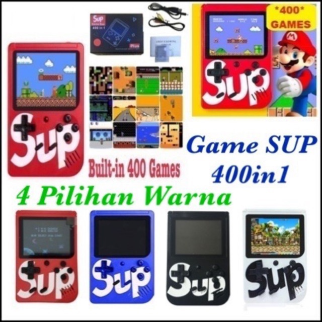 Console Game nintendo portable Sup Plus 400 in 1