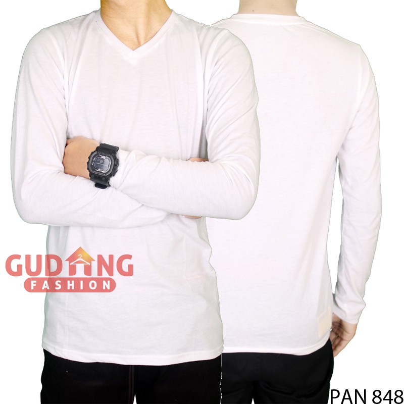 Kaos Pria Polos Panjang PAN 848