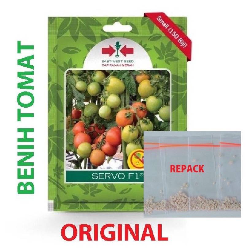 Benih Tomat Servo F1 150 biji Cap Panah Merah (REPACK )