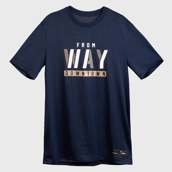 TARMAK Men's Basketball Jersey TS500 Fast - Dark Blue - 8606979 - 2XL