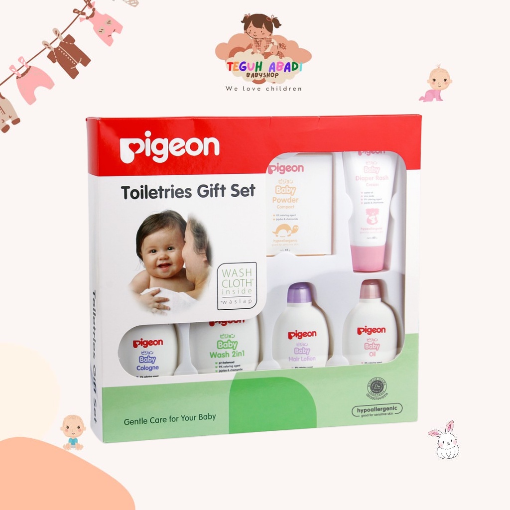Pigeon Toiletries Gift Set Sabun Mandi Bayi