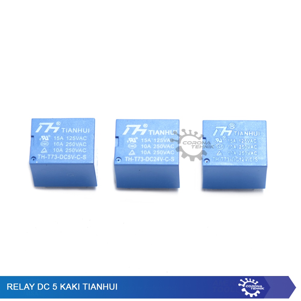 CRW - Relay DC 5 Kaki TIANHUI