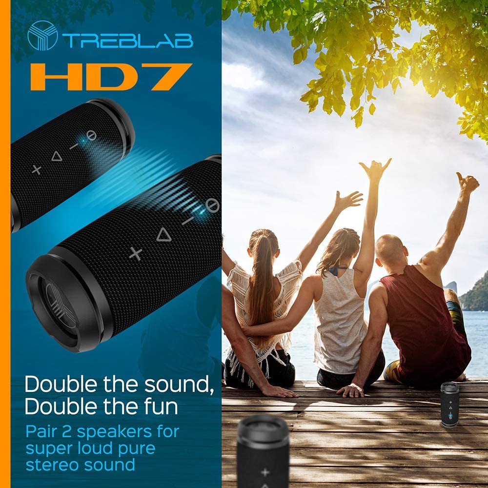 TREBLAB HD7 - Ultra Premium Portable Wireless Speaker