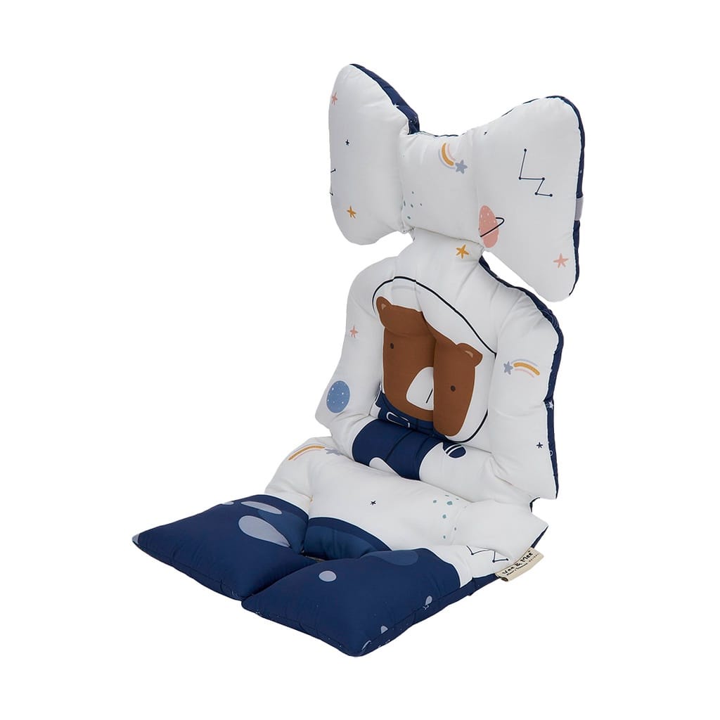 Vee &amp; Mee Alas Stroller / Bouncer / Car Seat + Bantal Dot Anti Bakteri Astronaut Bear Series  - VMA 1040